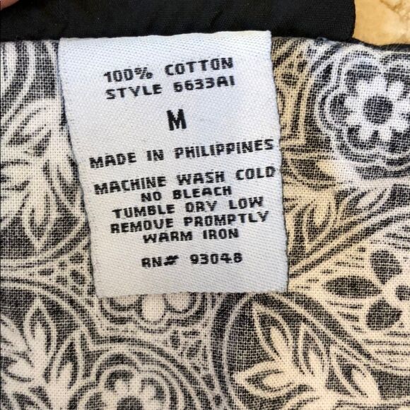 Los Angeles Rose Scrub Top Sz M - Picture 5 of 6